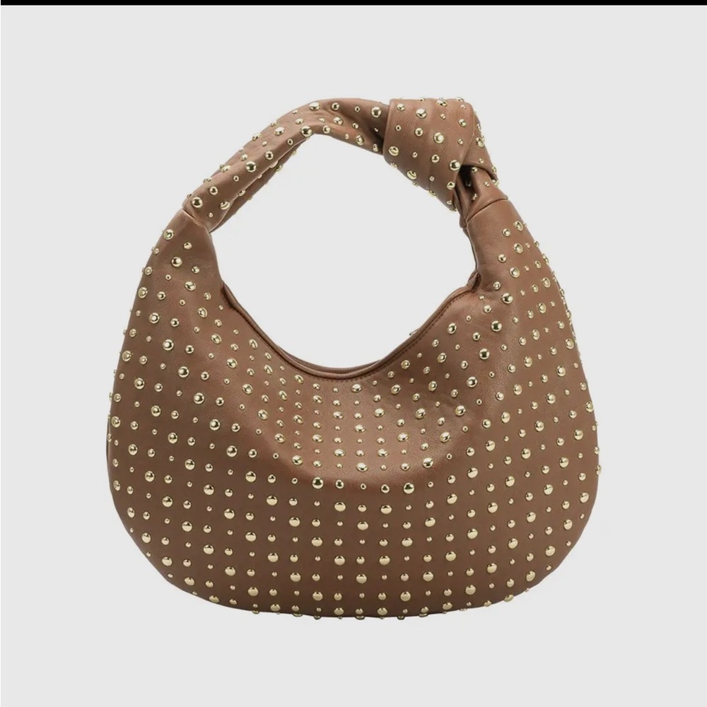 Melie Bianco Brigitte satchel with studs